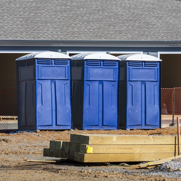 are there any restrictions on what items can be disposed of in the portable toilets in Northport